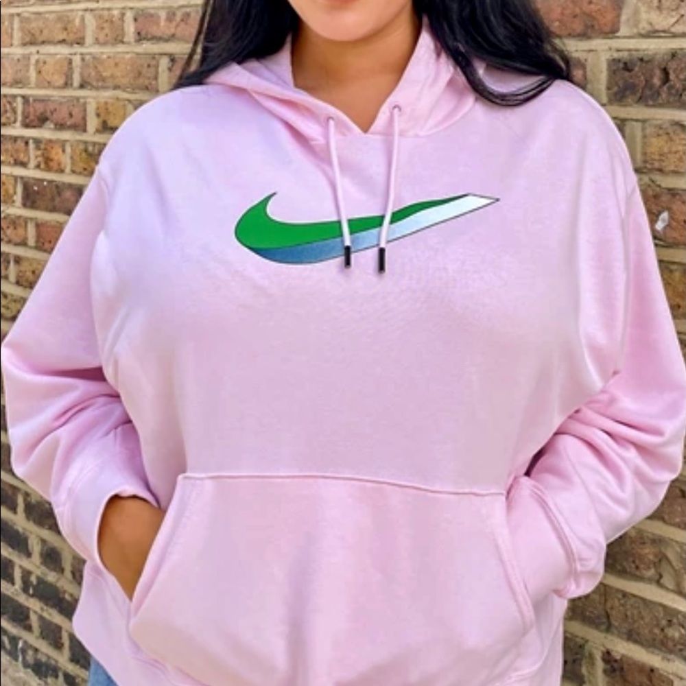 Pink Nike Hooded Sweater 3X - NWT